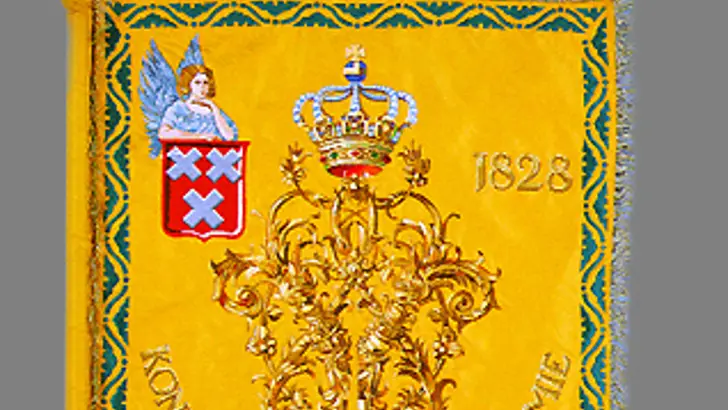 Vaandel Koninklijke Militaire Academie voorkant.