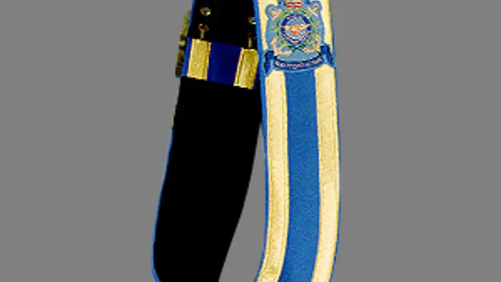 Vaandel Marine Luchtvaartdienst draagriem.
