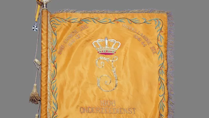 Vaandel Onderzeedienst voorkant.