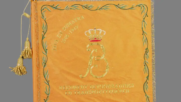 Vaandel Regiment Bevoorradings- en Transport voorkant.