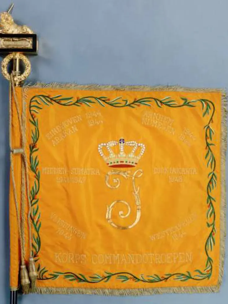 Vaandel Korps Commandotroepen.