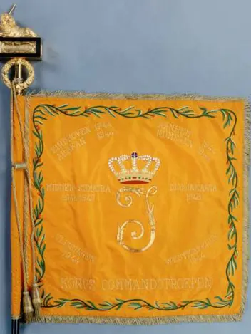 Vaandel Korps Commandotroepen.
