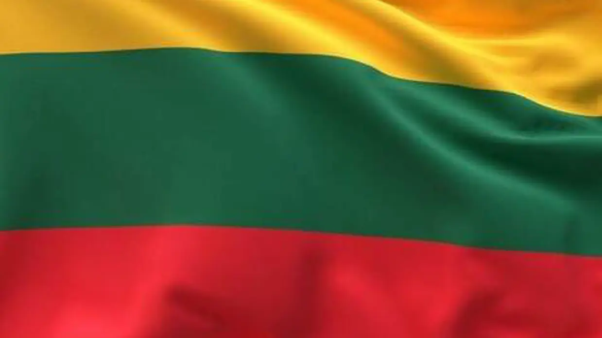 Vlag van Litouwen.