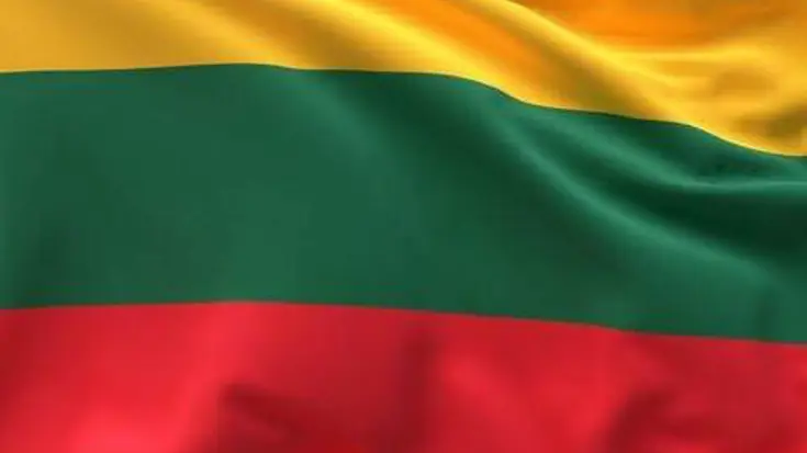 Vlag van Litouwen.